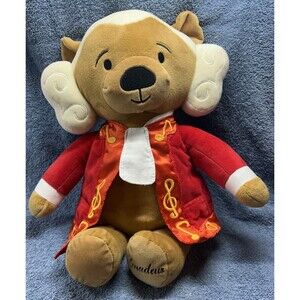 Vosego AMADEUS Mozart Virtuoso Plush Bear Classical Music (Tested/Verified)